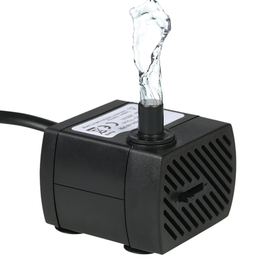 (350 LPH) 3-25W Ultra-Quiet Submersible Water Pump Filter
