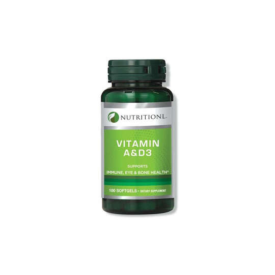 Nutritionl Vitamin A & D Softgels 100's