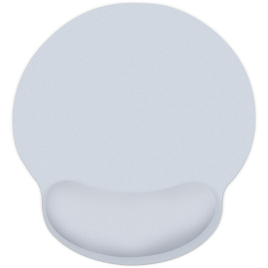 Asupermall - Anti-slip Office Gaming Mouse Pad with Memory Foam Wrist Pad Smooth Movement Accurate Positioning for pc Laptop Grey,Grey - Grey