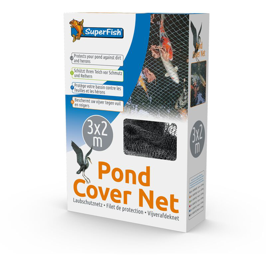 Pond Cover Net With 10 Pegs 3x2m - Superfish