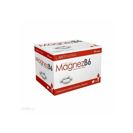 MAGNESIUM WIT B6 MAGNEZ B6 60 tab AVET NEOMAG MENMAG VITALITE OLIMP