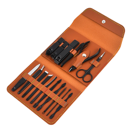 Professional Manicure Set, 16 Pieces Pedicure Kit Nail Clipper Set