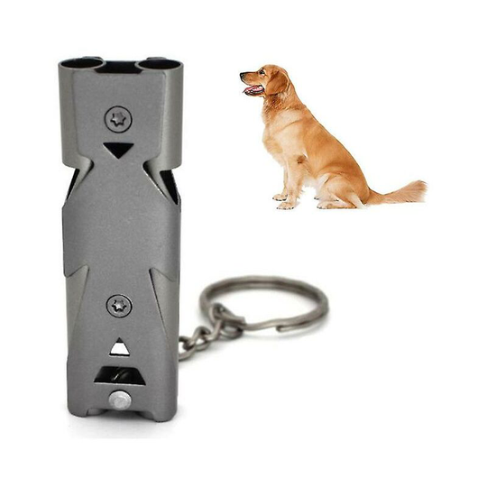 Perle Rare - Pet Dog Training Whistle Two-Tone Flute German Shepherd Sound Repeller