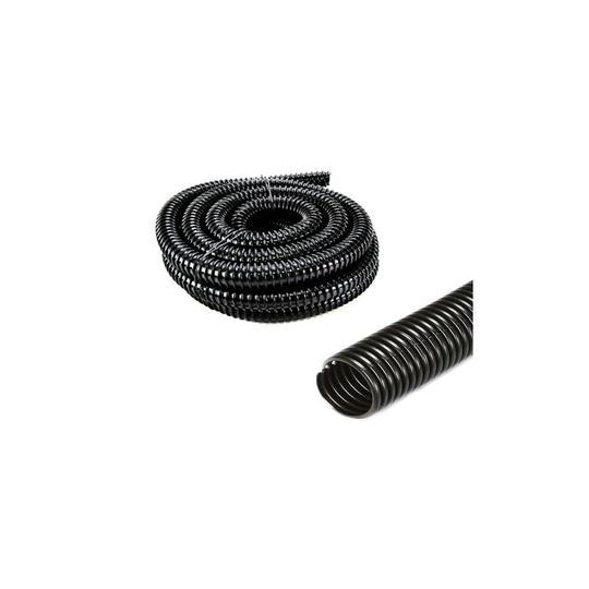 (50mm (2 inch), 15m) Pisces Black Flexi Pond Hose 12/20/25/32/38/40/50 mm