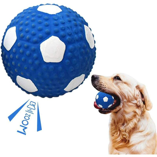 Litzee - Aggressive Dog Chew Toy, Dog Chew Toy, Squeaky Dog Toy, Squeaky Dog Ball, Squeaky Dog Ball Toy, Dog Teeth Cleaning Toy