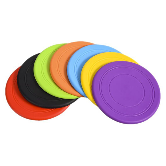 Frisbees for Dogs,Tossing Toys Durable Rubber for Most Size Dog Puppy 7Inch(7 pcs)