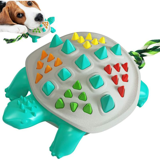 FVO - Lady of Luck Multifunction Dog Molar Toy, Dog Chew Toys Cleaning Teeth with Dental Care Function for Large and Medium Dogs Interactive Toys