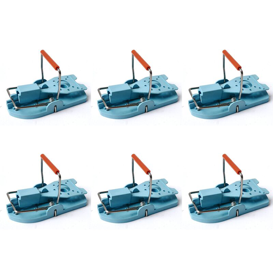 6pcs Reusable Rat Catch Mice Mouse Traps Mousetrap Bait Spring Rodent Pest Control Catcher