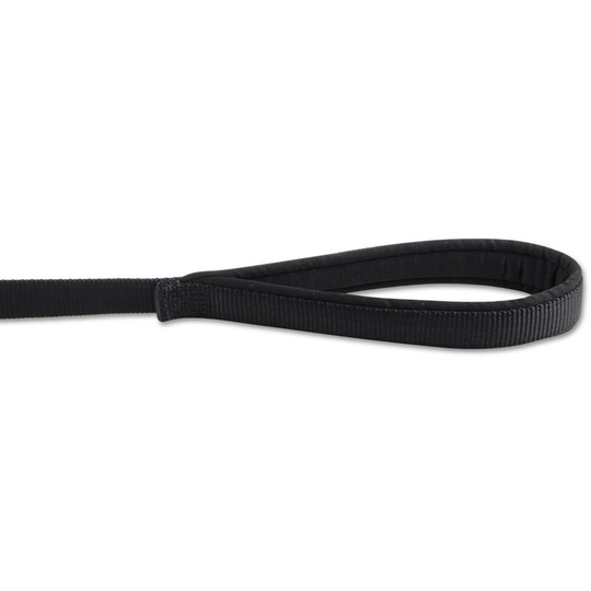 Pet Products Heritage Padded Heavy Chain Dog Lead (90cm) (Black) - Black - Ancol