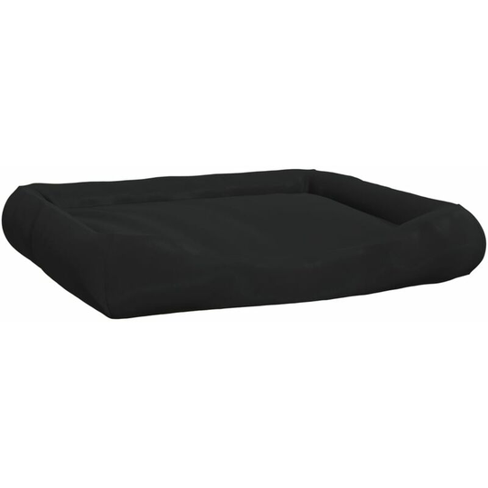 Dog Cushion with Pillows Black 135x110x23 cm Oxford Fabric Vidaxl Black