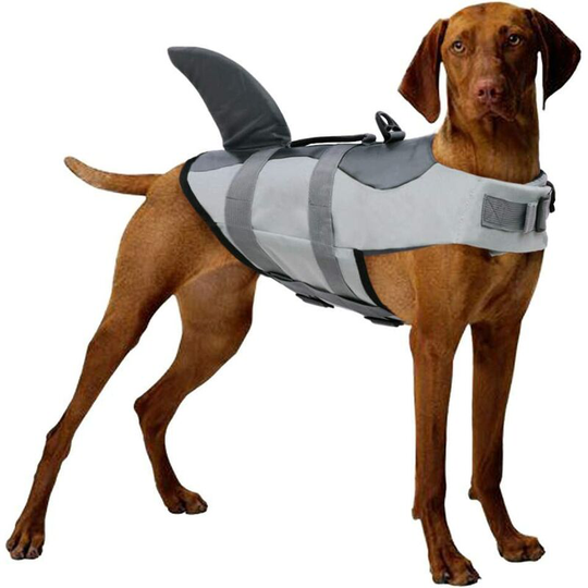 Soft Grip Dog Life Jacket Lifejacket Float Body for Pet Swimming Rafting Boating Surfing Training Waters l.
