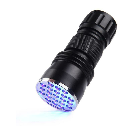 Uv Light 21 Led 395nm Uv Torch Black Light Detector For Pets Urine Stain Bed Bugs On Carpet Thsinde