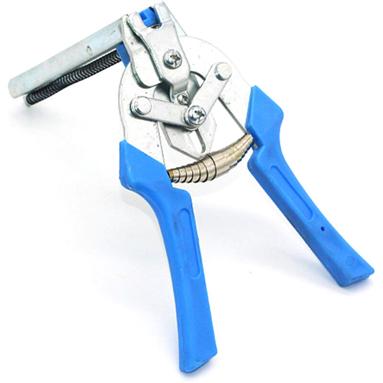 Hog Ring Pliers Repair Hand Tools for Animal Cages Wire Fencing Blue