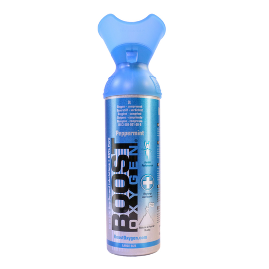 Boost Oxygen - Peppermint | 9L Portable Oxygen Canister