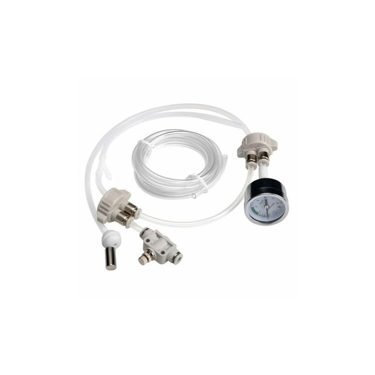 Diy CO2 System for Plant Aquarium, CO2 Aquarium Accessories, diy CO2 Generator with Pressure Tester and Airflow Control Valve for Plants and Aquarium