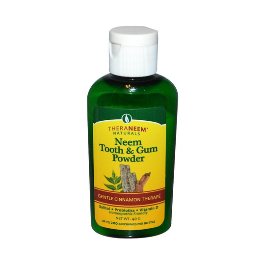 Organix South, TheraNeem Naturals, Cinnamon, Tooth & Gum Powder, 40g