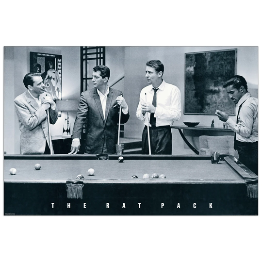The Rat Pack Photographic Print Plaque