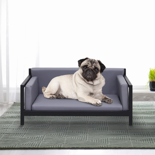 Brayson Dog Sofa in Black