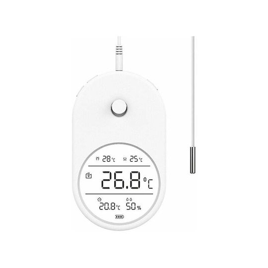 3 In 1 Electronic Fish Tank Water Thermometer Hygrometer Lcd Digital