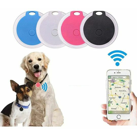 Gps Tracker Dog, Anti Lost Collar Gps Cats Locator With Alarm For Pets Dog Vehicles Children Ges Mini Sos Outdoor Navigatio white