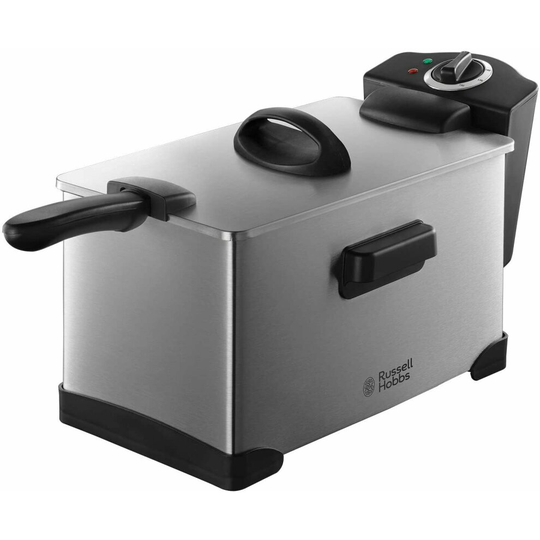 Russell Hobbs Pro Fryer Deep Essentials Chip Fryer 3.2 L Silver Bowl - 19771
