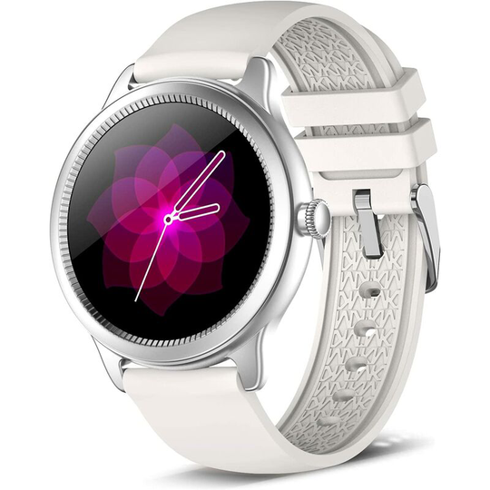 Smart Watch for Women, Full Touch Fitness Tracker Watch with Blood Oxygen, Blood Pressure, Heart Rate and Sleep Monitor