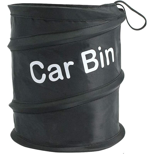 Car Bin Car Rubbish Bin Collapsible Pop-up Trash Bag Waterproof Universal Traveling Portable Car Trash Can Car Organiser Garbage Litter Storage