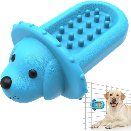 Dog Training Toy Natural Rubber Dog Toy Slow Feeder Toy for Crate