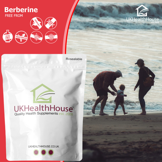 (Berberine Extract 1000mg 100mg 10:1 - 120 Capsules Vegan Supplement 100% Natural) Berberine Extract 1000mg 100mg 10:1
