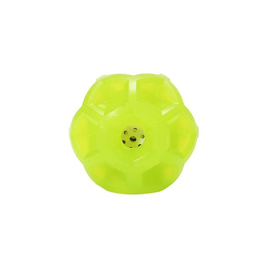 Dog Ball Toy Squeaky Pet Toys Chew Balls Waterproof Small Dog Toy For Dogs Playing Training Running Swiming (Green)