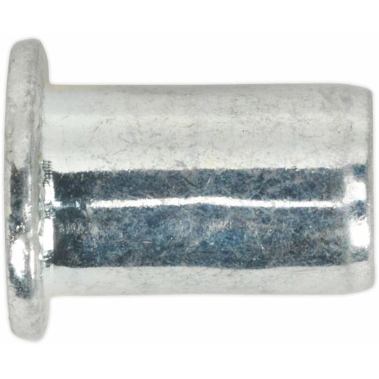 50 pack M6 x 1mm regular Threaded Insert Rivet Nuts - Standard Flange Head