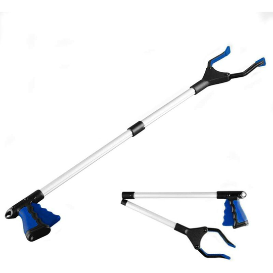 Cleaning tools, trash or pick up grabbers, grappling hooks for the elderly, foldable, extra long, lightweight and convenient hand tools for picking