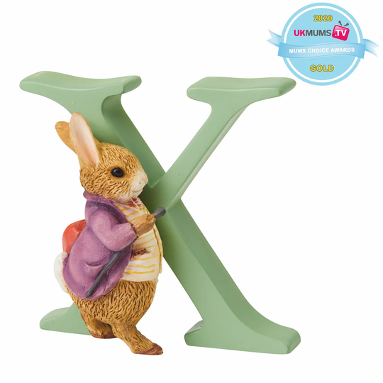 Peter Rabbit Letter X Figurine