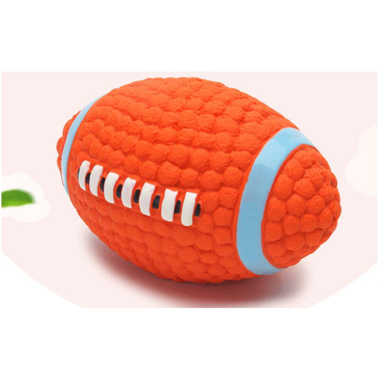 Bette Dog Ball Toy, Squeak Chew Toys, Outdoor Training Dog Rugby, Suitable For Medium and Large Dogs.