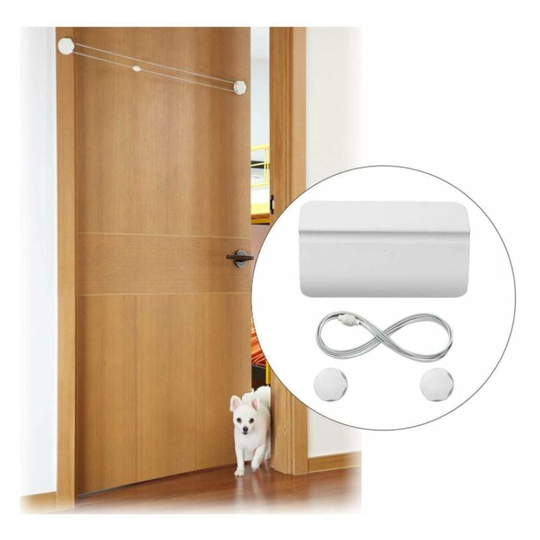 Bearsu - Cat Door Cat Hole Dog Door Hole Pet Cat Door Automatic Pet Door Pet Supplies