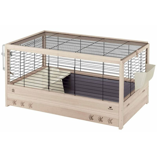Ferplast - Rabbit Cage Arena 100 100x62.5x51 cm 57089517 Black