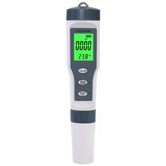 Ph Digital Water Quality Meter for Testing pH/TDS/Temperature High Accuracy, Test for Drinking Water, Home, Swimming Pool, Aquarium