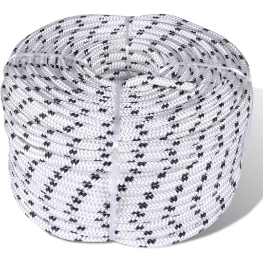 Vidaxl - Braided Rope Coil Boat Line Polyester 12 mm x 50 m n/a