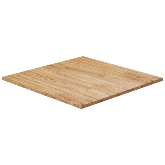 Vidaxl - Square Table Top Light Brown 90x90x1.5cm Treated Solid Wood Oak Brown