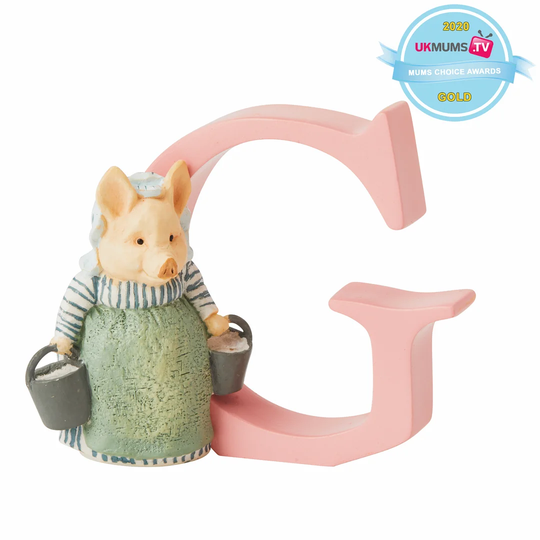 Peter Rabbit Letter G Figurine