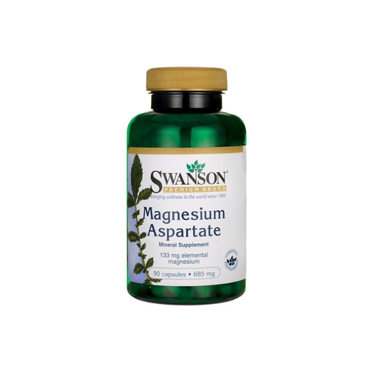 (90 caps) Magnesium Aspartate, 685mg - 90 caps