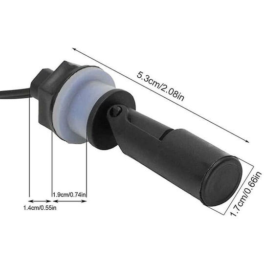 Starlight-set Of 4 Water Level Sensor Float Switch For, Pump Water Level Sensor Automatic Level Switch For Pool Aquarium