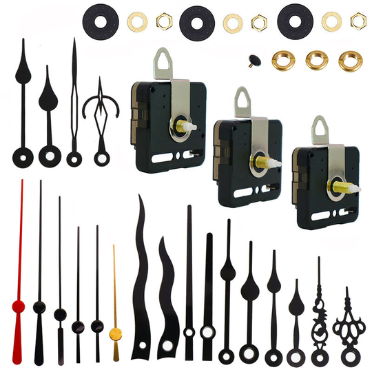Silent Quartz Clock Movement, Wall Clock Mechanism Parts Motor Replacement diy Repair Parts - Muff