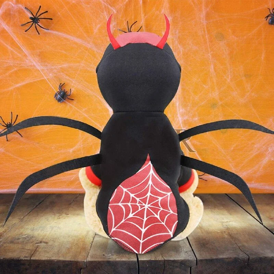 Pet Dog Halloween Costume Spider Cats Dressing Up Clothing Clothes Suit Small Medium Dog Chihuahua Christmas Halloween Costumes Outfit(L)