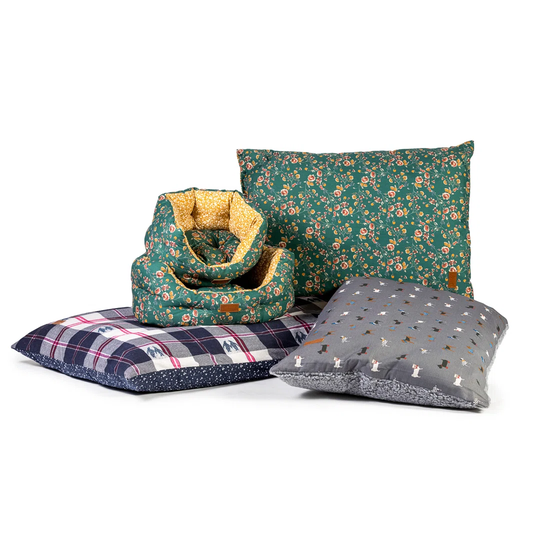 Fatface Bolster Cushion in Teal