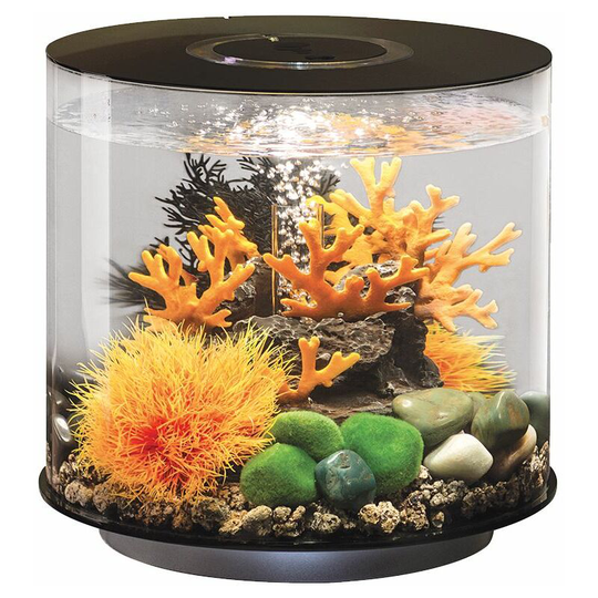 Biorb - Tube 15L Aquarium, Black with led lighting