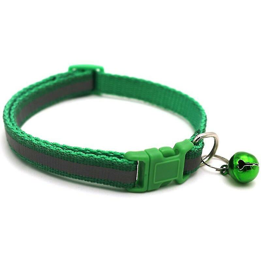 Reflective Cat Collar With Bell Durable Wear Resistant Small Dog Bell Collar
