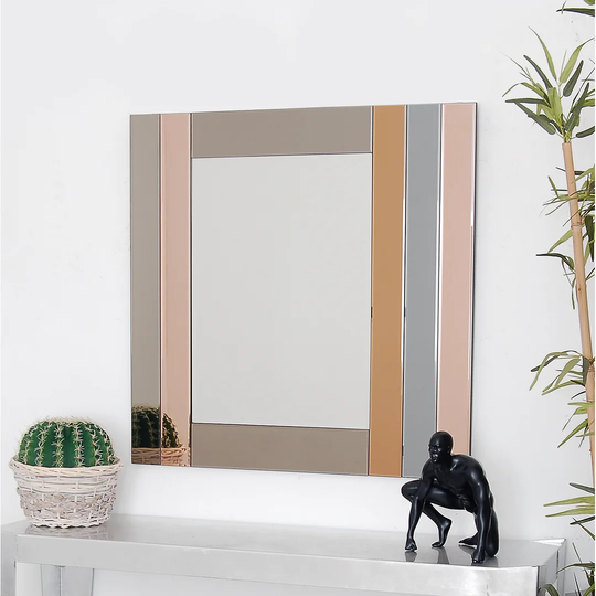 Multicolor Bands Mirror Mirror