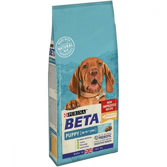 Beta - Complete Dry Puppy Food With Chicken (2kg) (May Vary) - May Vary