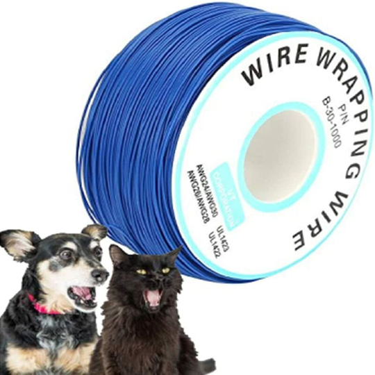 Pet Fence Wire, 250M/984ft Electric Fence Coil Wire Cable Dog Underground Solid Electric Dog Fence System (Coil Wire)